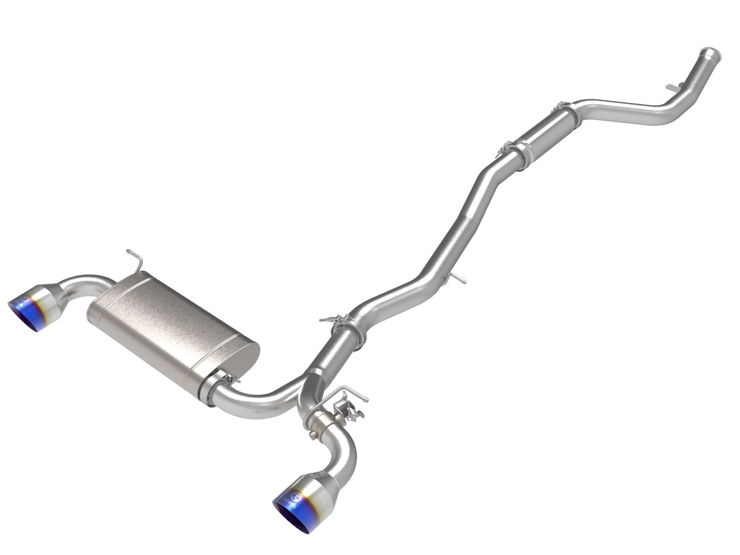 Takeda GR Supra 2.0 2-1/2 IN to 3 IN 304 Stainless Steel Cat-Back Exhaust System