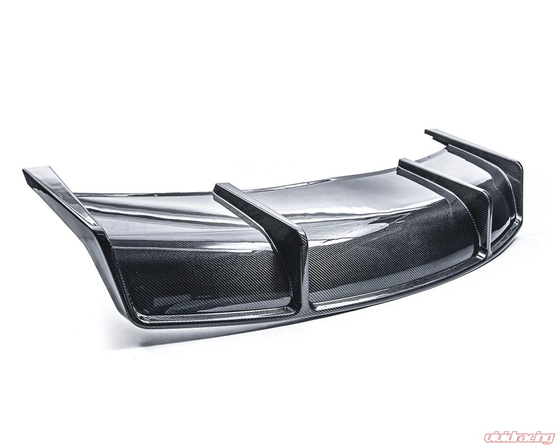 VR Aero Gloss Carbon Fiber Rear Diffuser Tesla Model 3 2018+