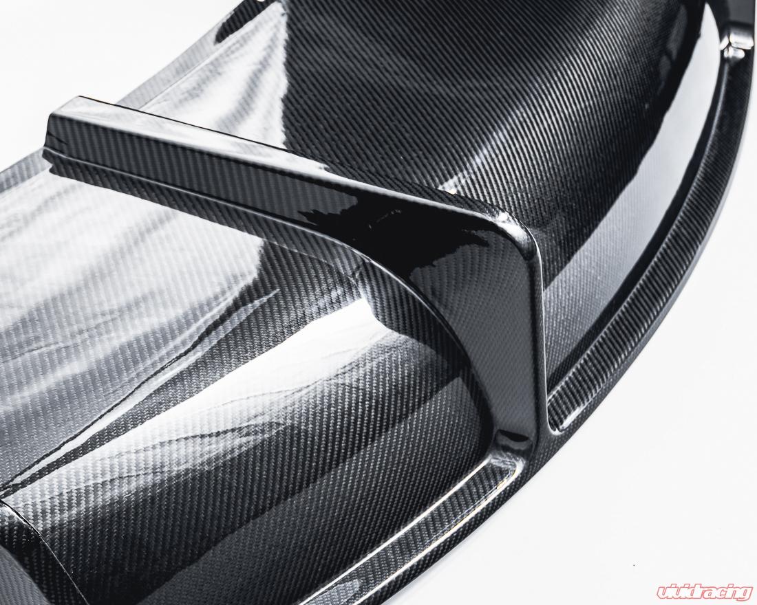 VR Aero Gloss Carbon Fiber Rear Diffuser Tesla Model 3 2018+