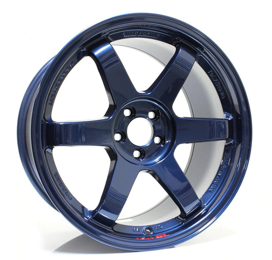 Volk Racing TE37SL 18x9.5 +40 Mag Blue