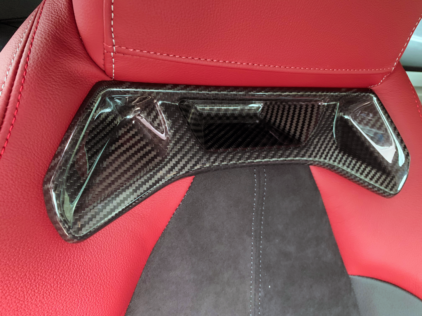 Rexpeed Supra GR 2020 Dry Carbon Seat Delete Insert Cover Set