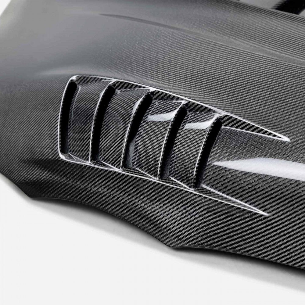 Seibon TV-STYLE DOUBLE-SIDED CARBON FIBER HOOD FOR 2020-2021 TOYOTA GR SUPRA