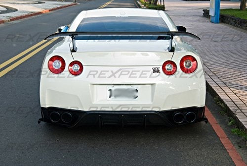 Rexpeed Nissan GTR R35 Dry Carbon Wing