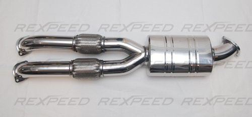 Rexpeed Nissan GTR R35 Stainless Steel Muffler
