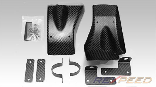 Rexpeed Nissan GTR R35 Dry Carbon Brake Cooling Guides